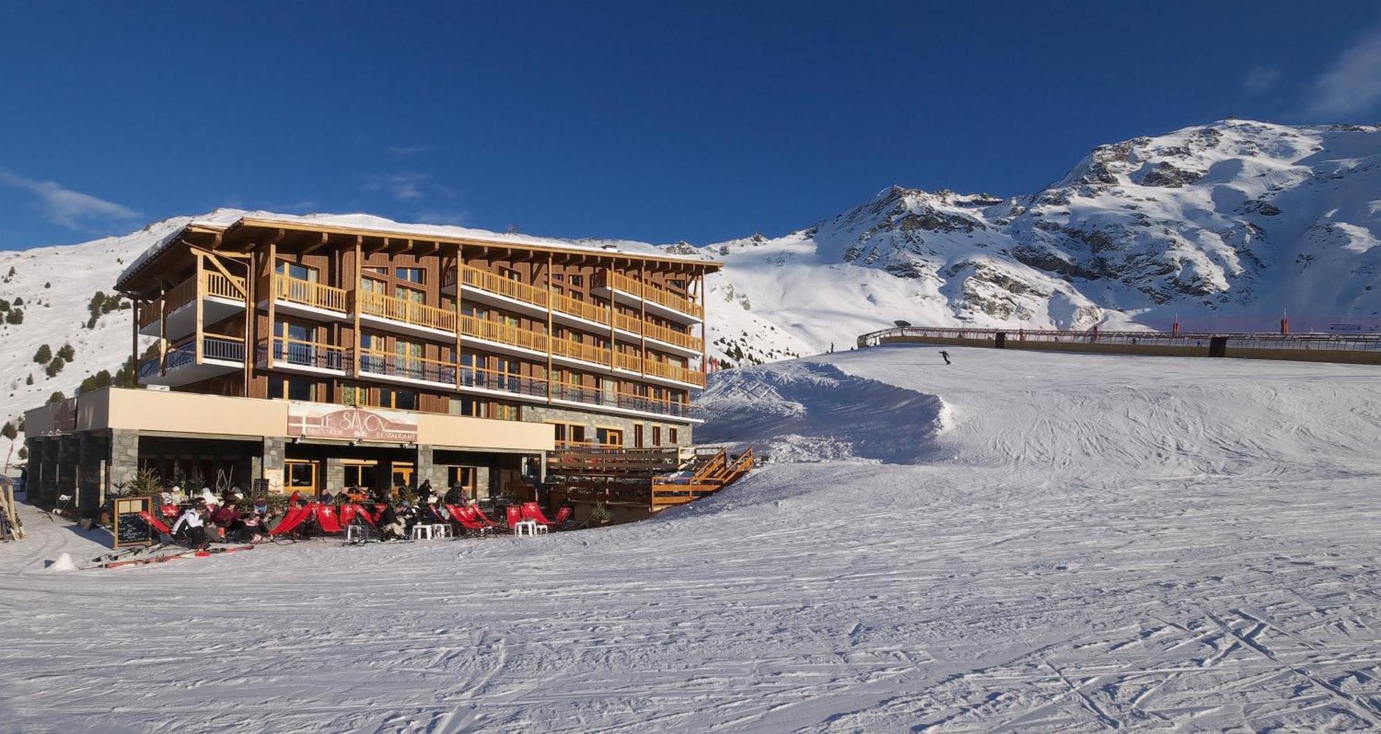 Chalet Des Neiges : La Cime Des Arcs Les Arcs  Exteriör bild