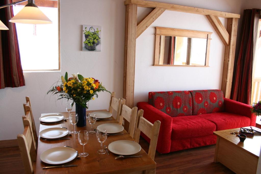 Chalet Des Neiges : La Cime Des Arcs Les Arcs  Rum bild