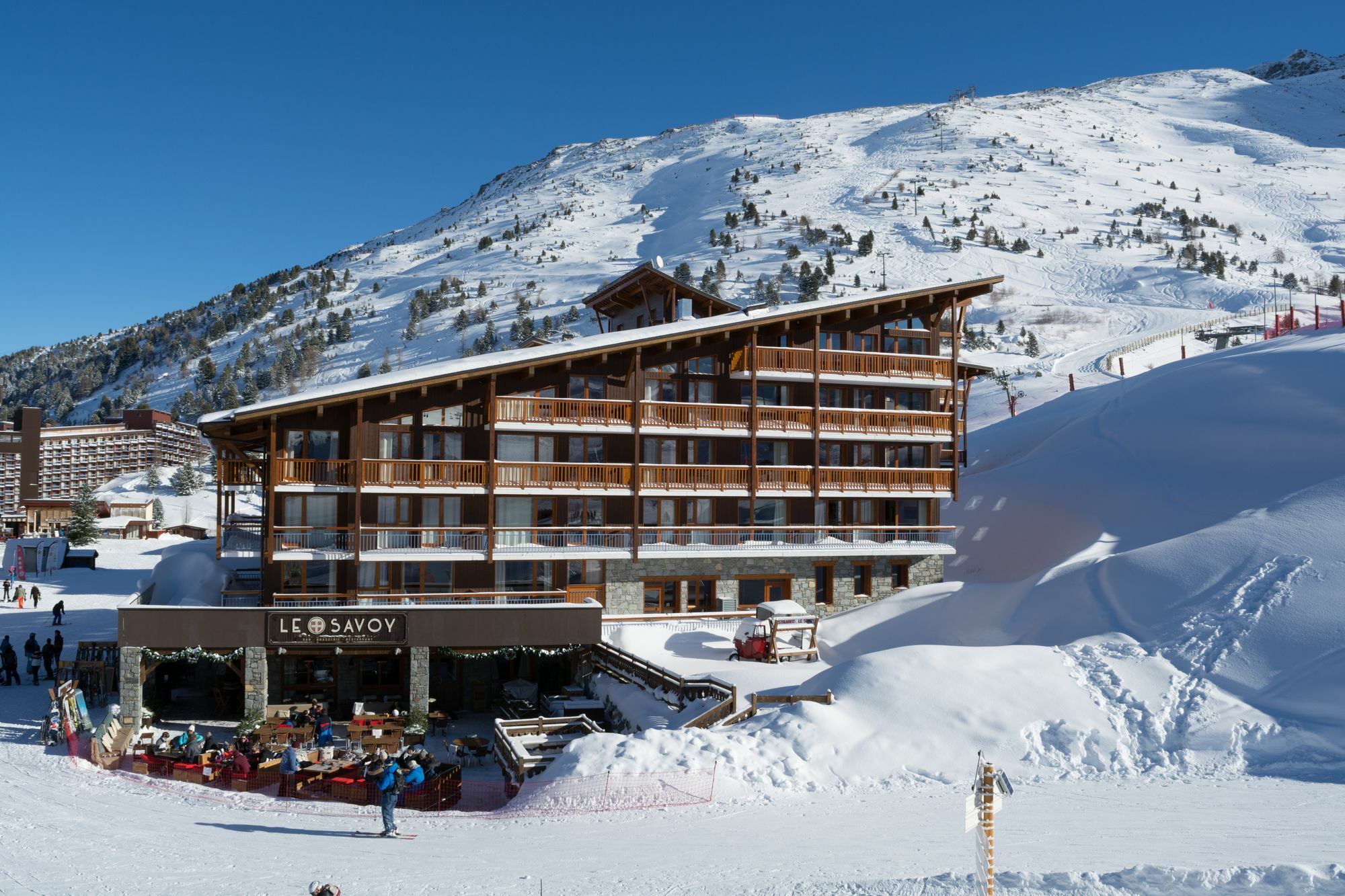 Chalet Des Neiges : La Cime Des Arcs Les Arcs  Exteriör bild