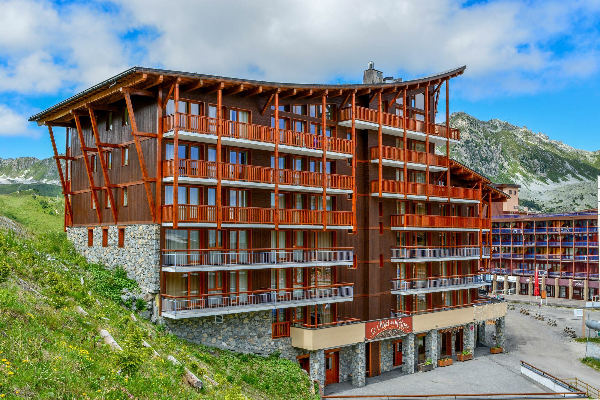 Chalet Des Neiges : La Cime Des Arcs Les Arcs  Exteriör bild