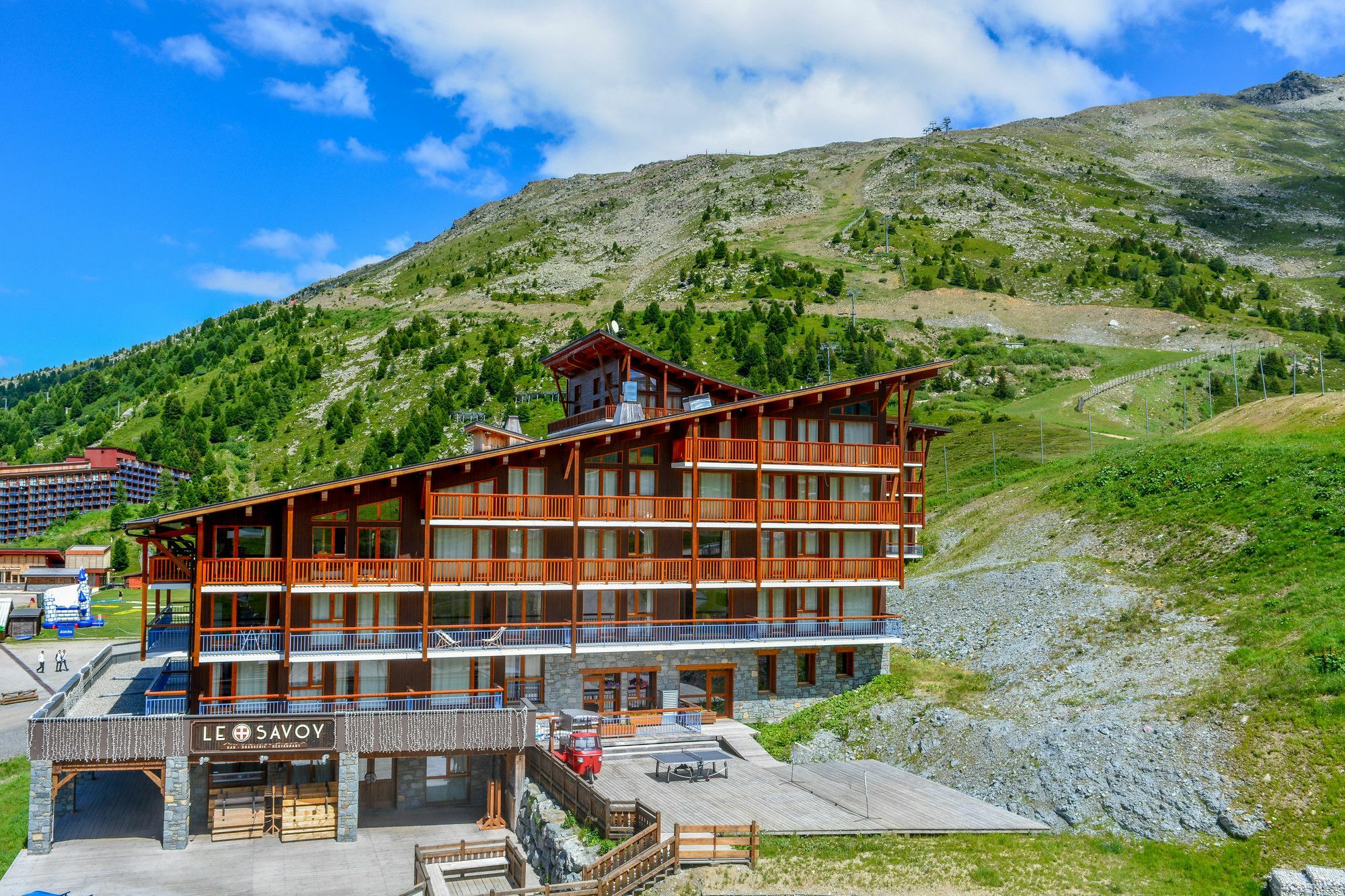 Chalet Des Neiges : La Cime Des Arcs Les Arcs  Exteriör bild