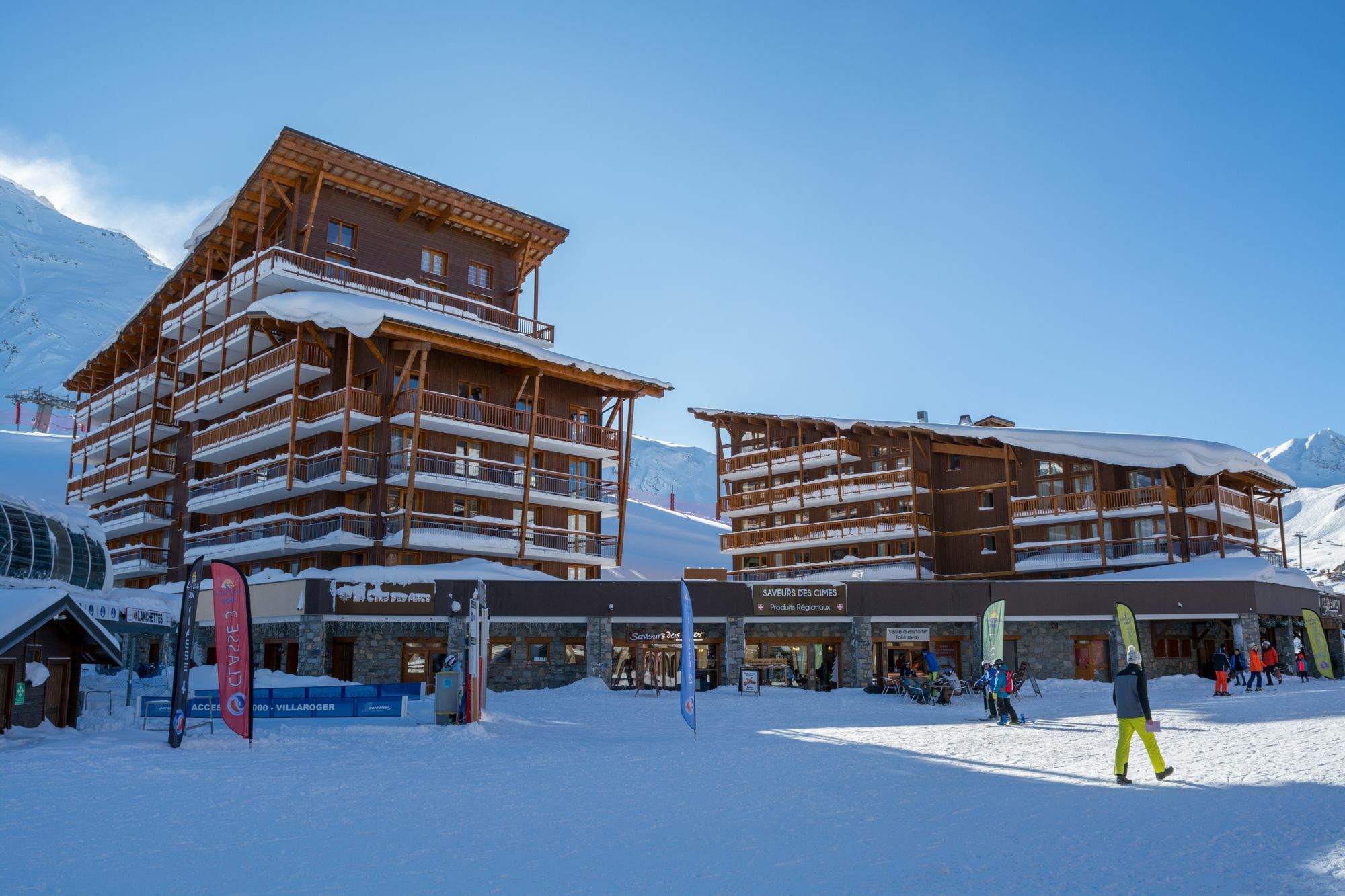 Chalet Des Neiges : La Cime Des Arcs Les Arcs  Exteriör bild
